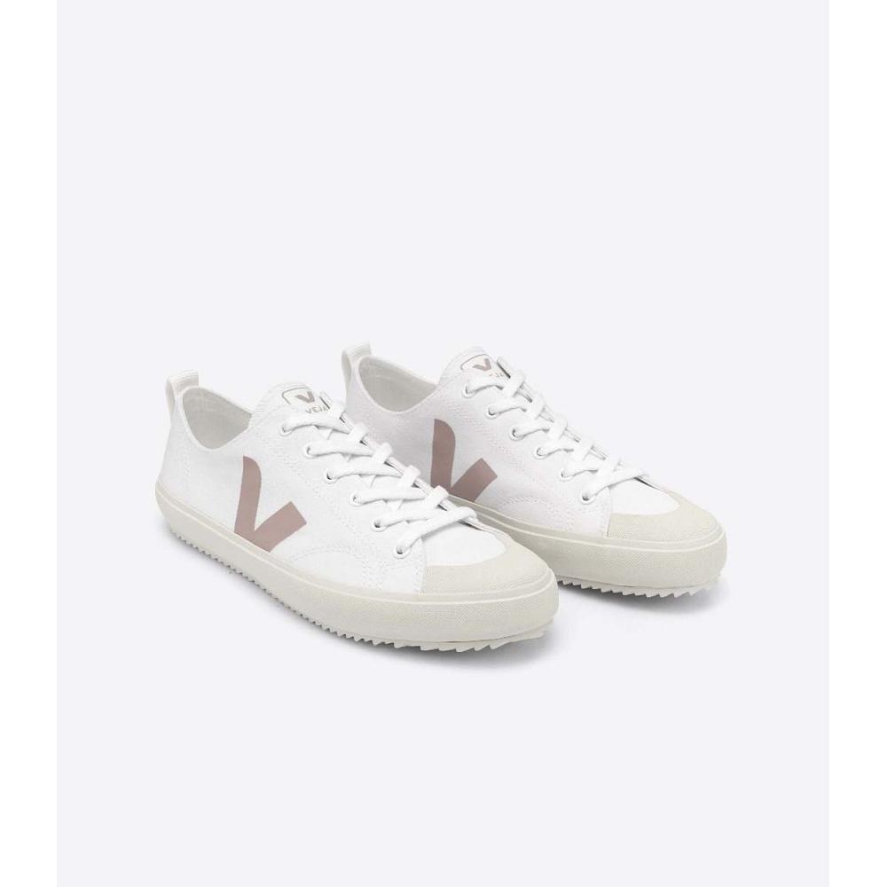 Veja NOVA CANVAS Sko Dame White/Brown | NO 475YXF